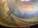 A lg fine signed Pairpoint reverse painted lamp - 19