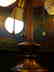 A lg fine signed Pairpoint reverse painted lamp - 6
