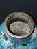 Chinese enamel cloisonne gourd vase with mark - 11