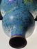 Chinese enamel cloisonne gourd vase with mark - 13