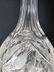 American Brilliant Pd signed Tuthill Wild Rose Decanter - 3
