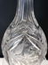 American Brilliant Pd signed Tuthill Wild Rose Decanter - 6