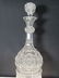 Giant American Brilliant Pd cut glass decanter ?Bergen