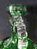 American brilliant Pd Dorflinger cut glass decanter - 10