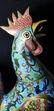 A fine Large Chinese Cloisonne Enamel Rooster - 17