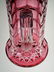 American Brilliant Pd cranberry cut to clear pitcher - 3