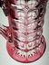 American Brilliant Pd cranberry cut to clear pitcher - 7