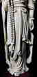 Lg Chinese Carved Kwan Yin Figure in Box 19 c - 5