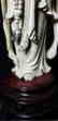 Lg Chinese Carved Kwan Yin Figure in Box 19 c - 6