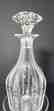 ABP Libbey Cut Glass Decanter w/ Stopper Signed 19 c - 4