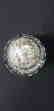 Large ABP Wilcox Signed Cut Glass & Sterling Inkwell - 10