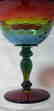 Vintage Cambridge Rainbow Honeycomb Open Compote - 2