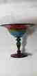 Vintage Cambridge Rainbow Honeycomb Open Compote - 9