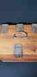 Antique Wooden Box 19 Century w/ Key - 6