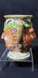Antique Porcelain Cup Of Satyr"s Face 19 c Sitzendorf - 4