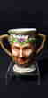Antique Porcelain Cup Of Satyr"s Face 19 c Sitzendorf - 6