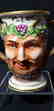 Antique Porcelain Cup Of Satyr"s Face 19 c Sitzendorf - 7