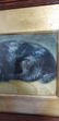 Fine Antique Dog Water Color 19 c - 4
