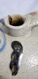 Antique Stoneware Crock w/ Turkey Drip - 11