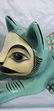 Vintage Large Bustamante Paper Mache Cat 60 - 5