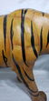 Large Vintage Tiger Leather Over Wood - 4