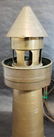 Arts & Crafts Bronze Lighthouse Lamps - 4