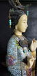 Lg Chinese Sterling Enamel Cloisonne Figures - 11