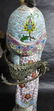 Lg Chinese Sterling Enamel Cloisonne Figures - 14