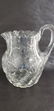 American Brilliant Pd Rock Crystal Pitcher W/Tumblers - 2