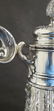 American Brilliant Period Ewer With Silver Top - 12
