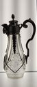 American Brilliant Period Ewer With Silver Top - 19