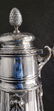 American Brilliant Period Ewer With Silver Top - 5
