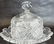American Brilliant Pd Cut Glass Butter Dish J.B. Bergen