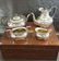 William & George Sissons Sterling Tea Set In Box 2000G - 11
