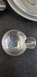 Fine Sterling Silver Coin Ashtray Set 233 G - 5