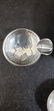 Fine Sterling Silver Coin Ashtray Set 233 G - 6