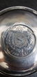 Fine Sterling Silver Coin Ashtray Set 233 G - 8