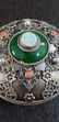 Fine Sterling Box w/ Jadeite Opal Pearls & Corals 82 G - 2