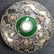 Fine Sterling Box w/ Jadeite Opal Pearls & Corals 82 G - 8