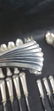 Tuttle "Onslow" Pattern Silver Flatware 54 Pcs - 9