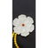 A Fine Chinese Hardstone Jade Carved Flower Pendant - 16