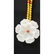 A Fine Chinese Hardstone Jade Carved Flower Pendant - 7
