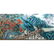 Signed Chinese Famille Rose Porcelain Tile w/ Landscape - 11