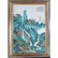 Signed Chinese Famille Rose Porcelain Tile w/ Landscape