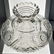 American Brilliant Pd cut glass Flower Center "FATIMA" - 11