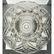 American Brilliant Pd cut glass Flower Center "FATIMA" - 17