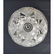 American Brilliant Pd cut glass Flower Center "FATIMA" - 2