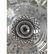 American Brilliant Pd cut glass Flower Center "FATIMA" - 4