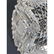 American Brilliant Pd cut glass Flower Center "FATIMA" - 5