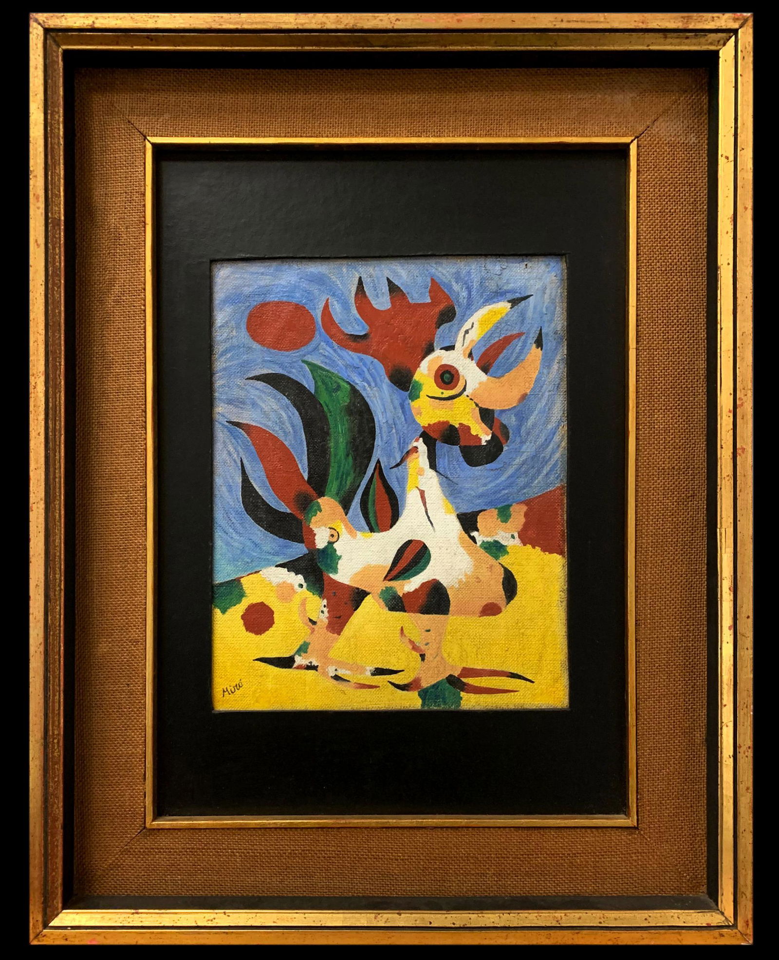 Le coq top joan miro
